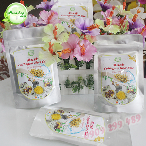 Mặt Nạ Collagen Hoa Cúc Hena