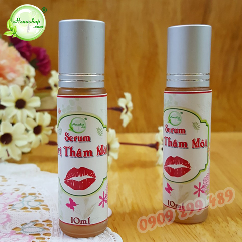 serum trị thâm môi