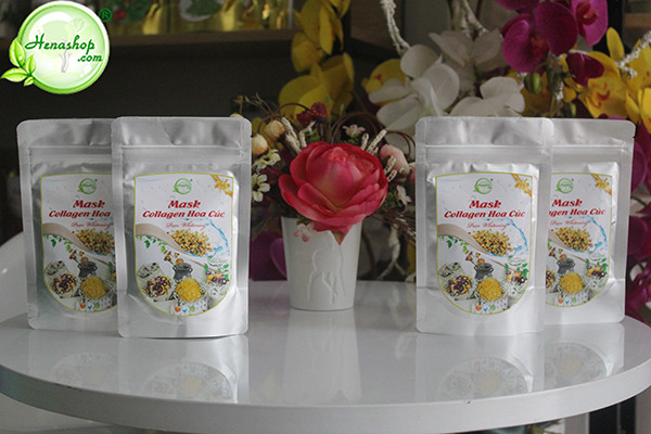 Mặt nạ collagen hoa cúc